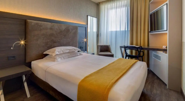 Одноместный номер Standard с балконом Best Western Plus Hotel Farnese