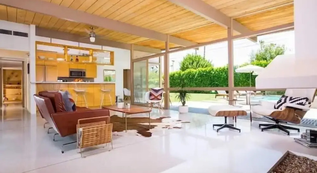Wexler Fishbowl at Sunmor Estates, Réserver Maison de vacances Palm Springs Vallée de Coachella
