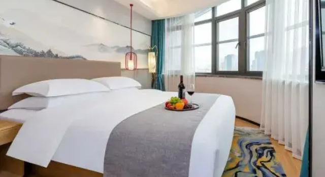 Люкс Deluxe Manju Hotel (East Changjiang Road branch of Zaozhuang high speed railway station)