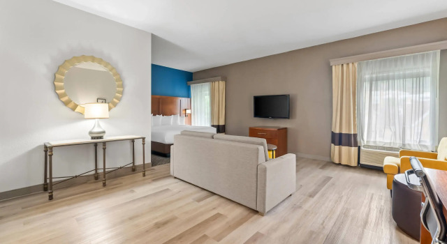 Двухместный люкс Business Comfort Suites Bethlehem Near Lehigh University and LVI Airport