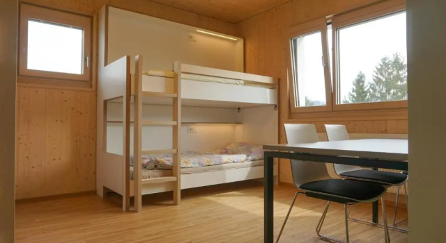 Кровать в общем номере (мужской номер) Hostel Salzburg-Wals