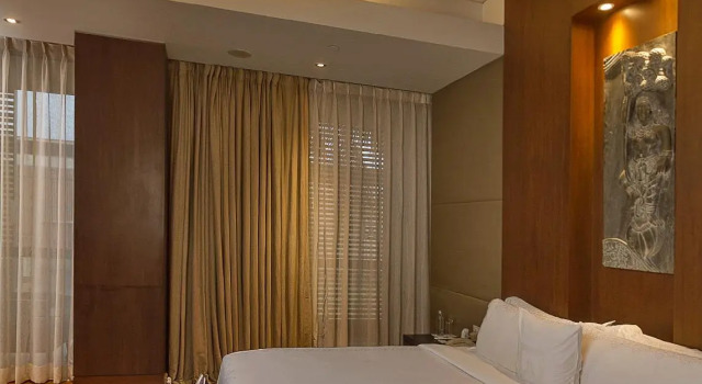Двухместный люкс c 1 комнатой с видом на сад ITC Sonar, a Luxury Collection Hotel, Kolkata