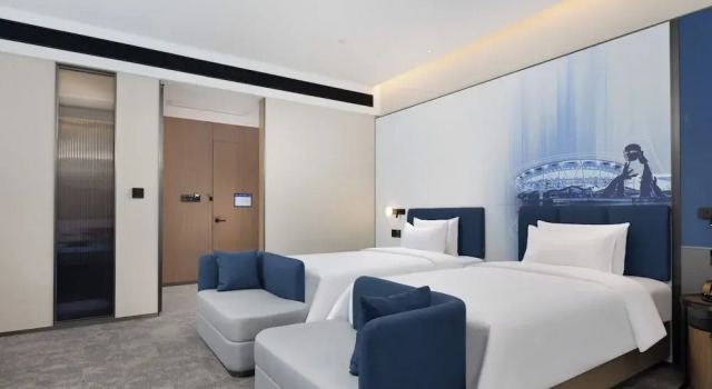 Двухместный номер Comfort c 1 комнатой с видом на город Hampton by Hilton Dongguan Liaobu Songshan Lake Avenue