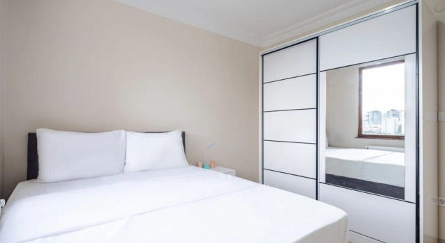 Lovely and Central Flat With Terrace in Kagithane, Boek Hotel Kâğıthane 