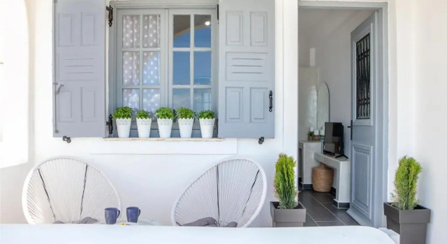 Студия с видом на море Beach Houses Santorini