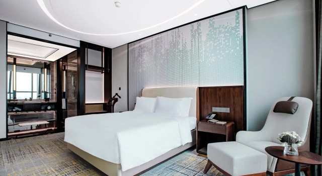 Двухместный люкс c 1 комнатой Holiday Inn Taiyuan City Center