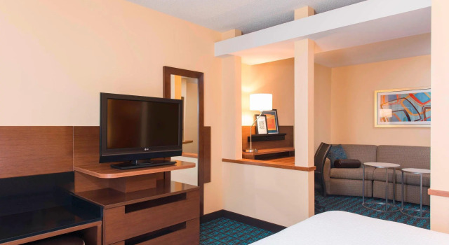 Двухместная студия Fairfield Inn and Suites by Marriott Chicago St. Charles