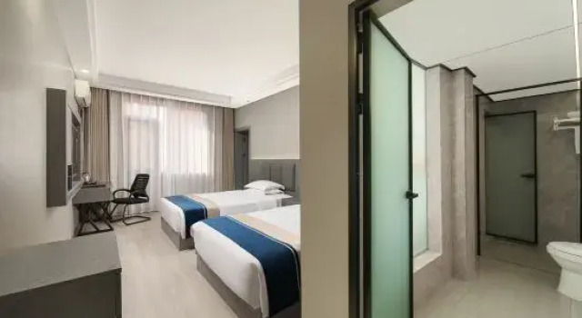 Люкс Anzhi Hotel Anzh·Hotel (Gaozhuang Starlight Night Market)