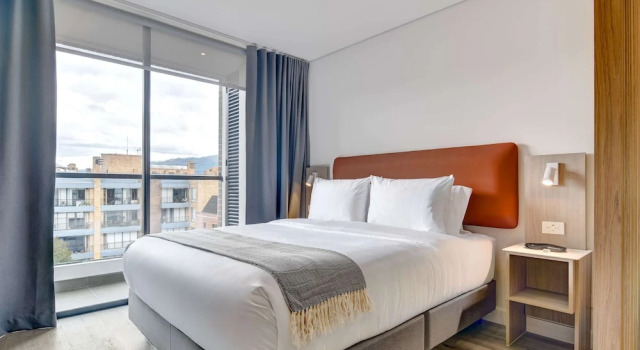 w Dazzling Loft w Balcony in Santa B Rbara, Rezervați Apartament Bogotá Columbia