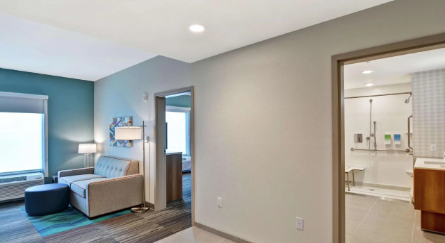 Двухместный люкс c 1 комнатой Home2 Suites By Hilton Daytona Beach Speedway