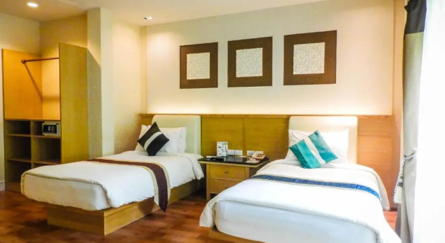 Семейный номер Standard с видом на сад Vartika Resovilla KuiBuri Beach Resort and Villas