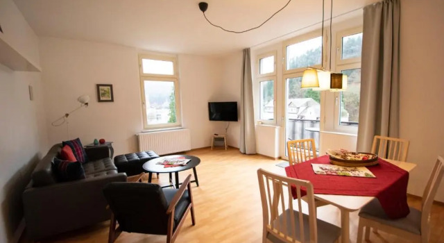 Апартаменты с 2 комнатами Haus Alleegarten