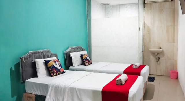Standard- dobbelt værelse TwoSpaces Living at Nabila Semampir Homestay