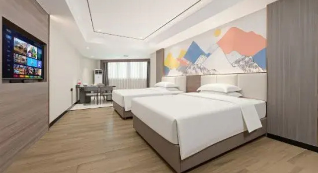 Люкс Deluxe Jiangmen Park Lane Yiju Hotel (Wuyi University Wanyuan)