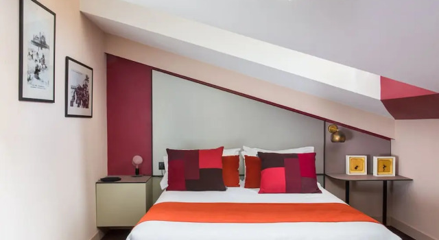 Двухместный номер Standard с видом на город Hôtel les Cigales