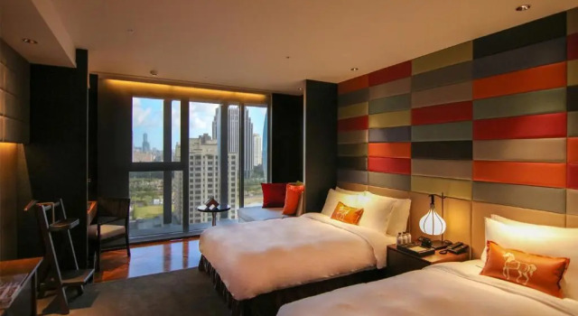 Трёхместный номер Standard с видом на сад H2O HOTEL