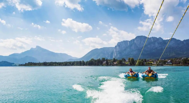 Апартаменты Himmelblau - Design Apartment Am Mondsee