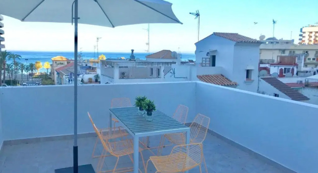 Апартаменты Lujoso duplex en la playa con vistas al mar