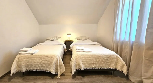 Семейные апартаменты с видом на внутренний двор Airport Messe Apartments