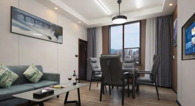 Suite 1 camera da letto Perry Changxing Lake Hotel (Liuyang Government Branch)