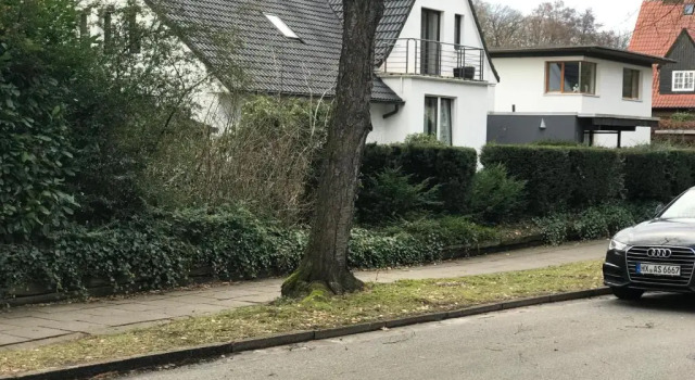 Коттедж Hamburger Villenviertel, ganzes Haus mit 5 Einbettzimmern,1 Esszimmer