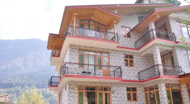 Hotel King's Land, Забронировать Отель Отели Манали с питанием, Пансион