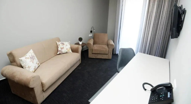 Апартаменты c 1 комнатой с балконом Hotel Bigeste