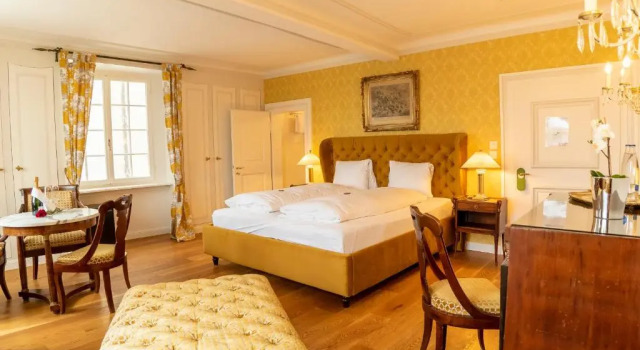 Двухместный номер Deluxe с видом на озеро Hotel Porto Sofie Gottlieben