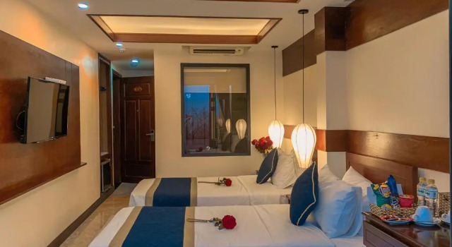 Двухместный номер Deluxe с балконом Southern Hotel Hoi An