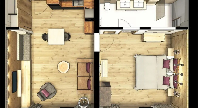 Апартаменты с балконом Maximilian Appartements