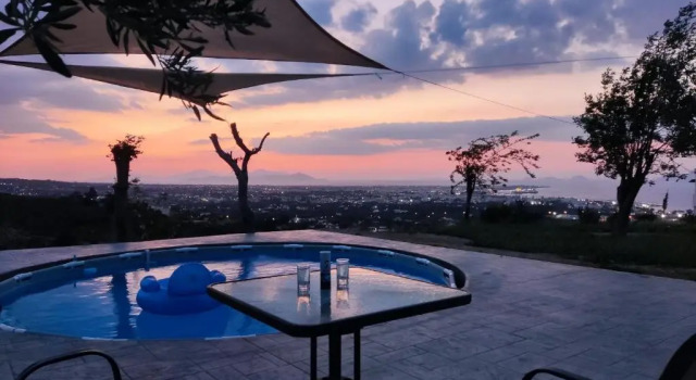 Апартаменты c 1 комнатой Yorgos, amazing sunset view house