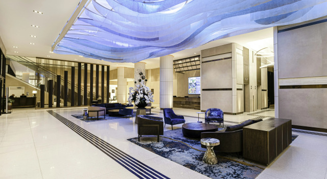 Hilton Niagara Falls/ Fallsview Hotel and Suites, Забронировать Отель Отели Ниагара Фолс 4 звезды, рядом с Казино Niagara, 4*