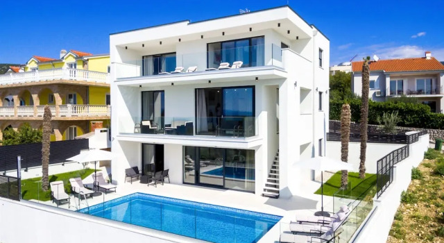 House Luxus Villa Arly, Забронировать Вилла Отели Приморско-Горанской жупания с парковкой, Парковка