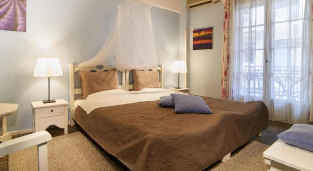 Апартаменты с 2 комнатами с видом на город Greek House Hotel
