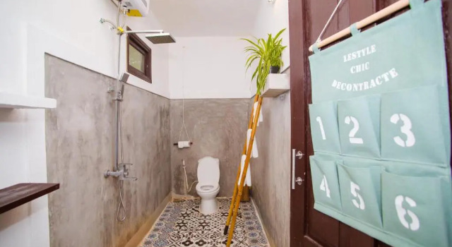 Люкс An Bang Purple Homestay