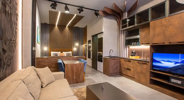 Номер Deluxe Adryades Luxury Apartments