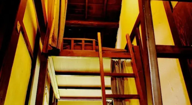 (camerata femminile) letto in camerata Guesthouse Kioto