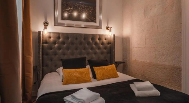 Апартаменты Цокольный этаж Appartements Les Orchidées Portail Louis Saumur