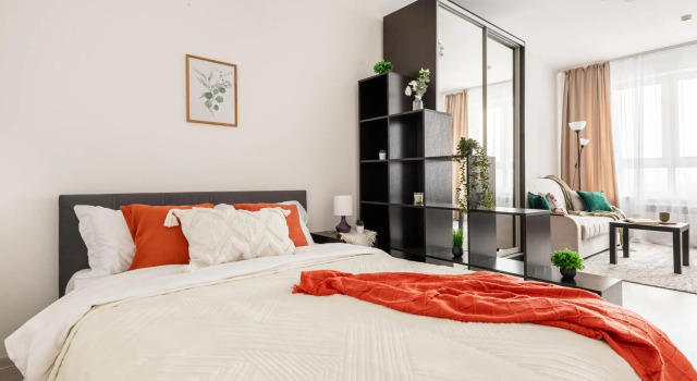 Apartamenty na shosse Aminyevskoy korpus 1, Rezervovat Apartmán Hotely v ZAO Area s parkováním, Parkování