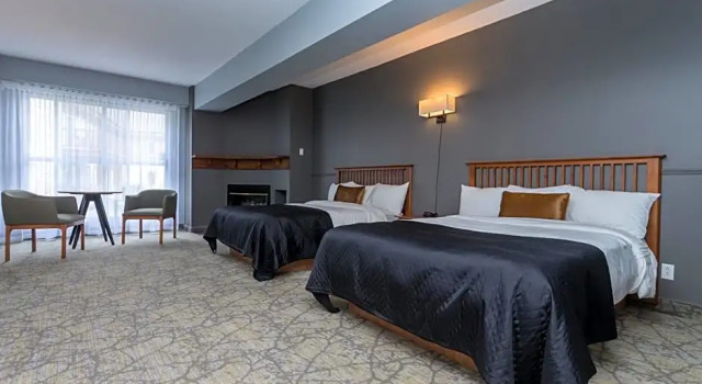 Люкс с красивым видом из окна Le Grand Lodge Mont Tremblant