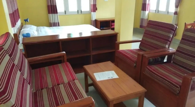 Семейный люкс с видом на озеро Happy Sedi Lodge