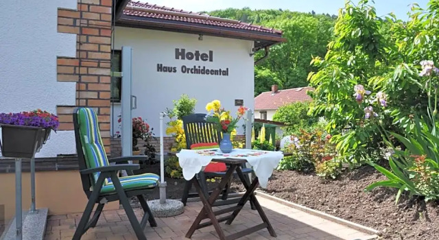 Номер Standard Hotel Haus Orchideental Jena