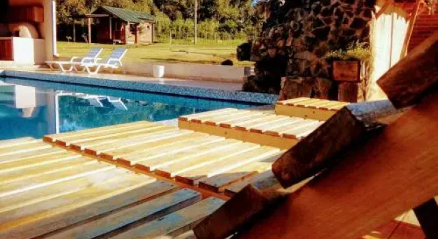 Cabañas y Boungalow Don Oscar, Book Hotel Hotels in Itapua with Parking, Parking