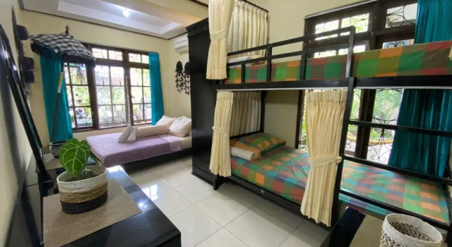 Семейный номер Standard с видом на сад Coliving Bali SWEET HOME Tabanan,Daily & Monthly Stay,Kost Bulanan