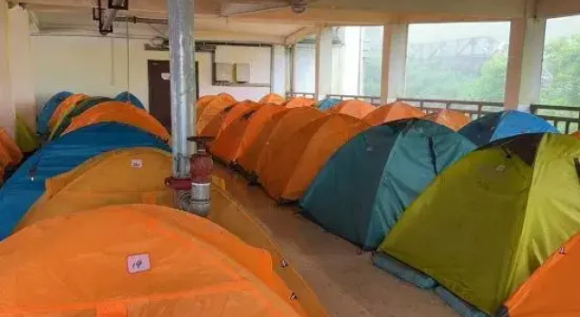 Тент Wugong Mountain Golden Ding Tent Homestay