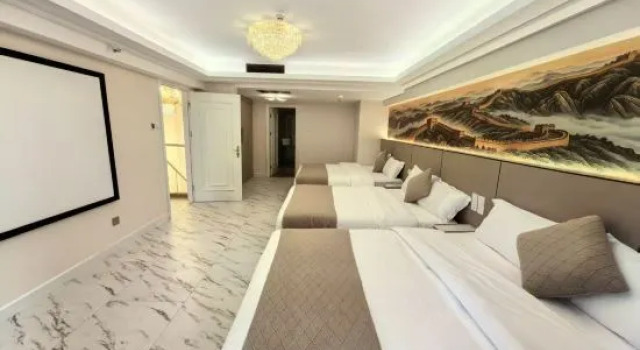 Кровать в общем номере Siye Homestay (Sanlitun Gongti Branch)