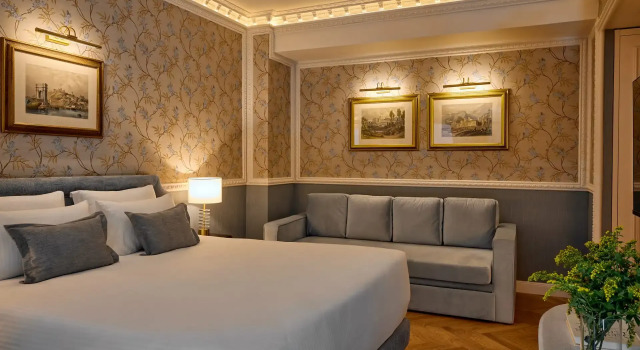 Двухместный номер with Sofa Bed Deluxe с видом на город Mediterranean Palace