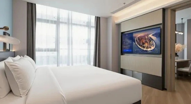 Люкс Superior Country Inn & Suites by Radisson, Zhangjiagang High-speed Railway Station Lexing Building