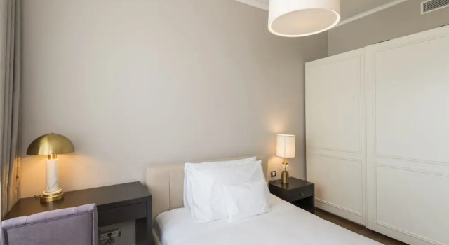 Апартаменты с 2 комнатами с балконом Ist flats Serviced Apartments - EMAAR SQ