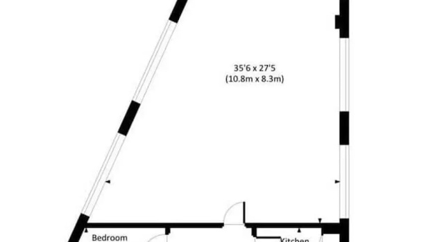 Апартаменты Large 1 Bedroom Studio in Old St